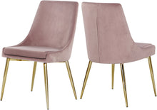 Load image into Gallery viewer, Karina Black Velvet Dining Chair