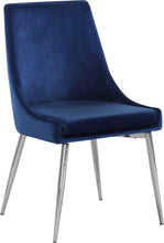 Load image into Gallery viewer, Karina Black Velvet Dining Chair