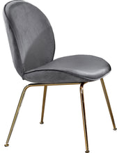 Load image into Gallery viewer, Paris Black Velvet Dining Chair