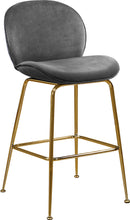 Load image into Gallery viewer, Paris Black Velvet Stool
