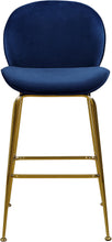 Load image into Gallery viewer, Paris Black Velvet Stool