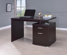 Load image into Gallery viewer, Office Desk with Drawer in Cappuccino