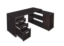Load image into Gallery viewer, Yvette Cappuccino Executive Desk