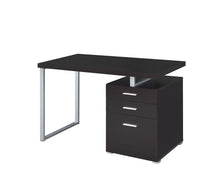 Load image into Gallery viewer, Contemporary Cappuccino Writing Desk