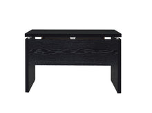 Load image into Gallery viewer, Contemporary Black Oak Computer Desk