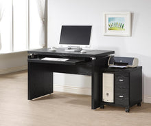 Load image into Gallery viewer, Contemporary Black Oak CPU Stand