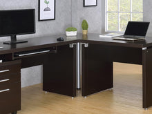 Load image into Gallery viewer, Skylar Contemporary Cappuccino Corner Table
