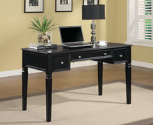 Load image into Gallery viewer, Transitional Black Writing Desk
