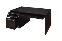 Load image into Gallery viewer, Contemporary Cappuccino Connect-It Computer Desk