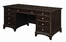 Load image into Gallery viewer, Garson Transitional Cappuccino Desk