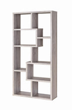 Load image into Gallery viewer, Transitional Grey Driftwood Bookcase