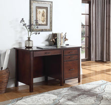 Load image into Gallery viewer, Traditional Red Brown Writing Desk