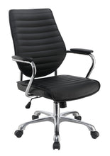 Load image into Gallery viewer, Contemporary Black High-Back Office Chair