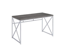 Load image into Gallery viewer, Transitional Weathered Grey Writing Desk