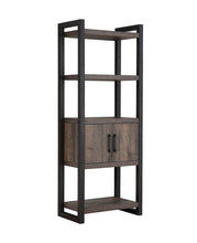 Load image into Gallery viewer, Luke Weathered Oak Bookcase