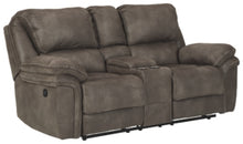 Load image into Gallery viewer, Trementon Reclining Loveseat with Console