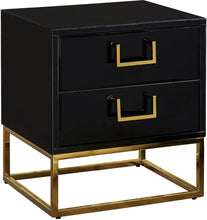 Load image into Gallery viewer, Nova Black Side Table