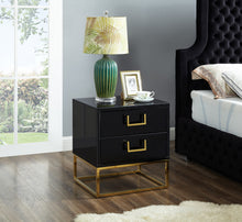 Load image into Gallery viewer, Nova Black Side Table