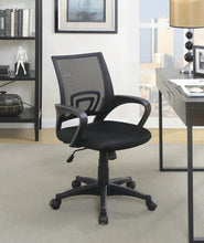 Load image into Gallery viewer, Contemporary Black Mesh Back Office Chair