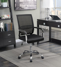 Load image into Gallery viewer, Contemporary Black Mesh Back Office Chair