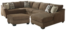 Load image into Gallery viewer, Justyna Benchcraft Sectional 4-Piece Upholstery Package