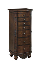 Load image into Gallery viewer, Traditional Brown Red Jewelry Armoire