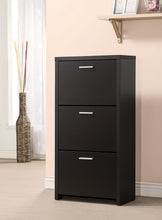 Load image into Gallery viewer, Transitional Black Shoe Rack