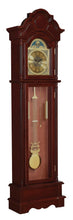 Load image into Gallery viewer, Traditional Brown Red Grandfather Clock