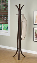 Load image into Gallery viewer, Contemporary Cappuccino Coat Rack