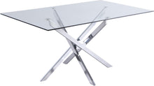 Load image into Gallery viewer, Xander Chrome Dining Table