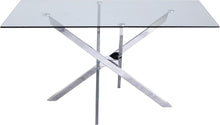 Load image into Gallery viewer, Xander Chrome Dining Table