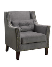 Load image into Gallery viewer, Transitional Grey Accent Chair