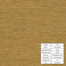 Load image into Gallery viewer, Transitional Bumblebee Yellow Exposed Wood Accent Chair