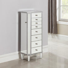 Load image into Gallery viewer, Contemporary Antique Silver Jewelry Armoire