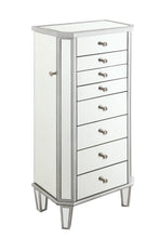 Load image into Gallery viewer, Contemporary Antique Silver Jewelry Armoire