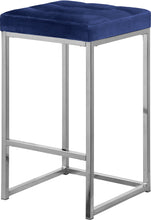 Load image into Gallery viewer, Nicola Black Velvet Stool