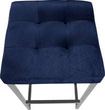 Load image into Gallery viewer, Nicola Black Velvet Stool