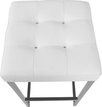 Load image into Gallery viewer, Nicola Black Leather Stool