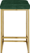 Load image into Gallery viewer, Nicola Green Velvet Stool