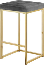Load image into Gallery viewer, Nicola Black Velvet Stool