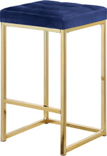Load image into Gallery viewer, Nicola Black Velvet Stool