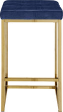 Load image into Gallery viewer, Nicola Black Velvet Stool