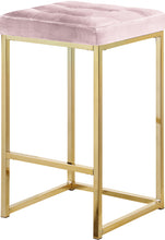 Load image into Gallery viewer, Nicola Black Velvet Stool