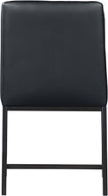 Load image into Gallery viewer, Bryce Black Faux Leather Stool