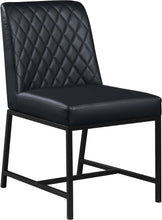 Load image into Gallery viewer, Bryce Black Faux Leather Stool