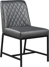 Load image into Gallery viewer, Bryce Grey Faux Leather Stool