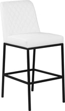 Load image into Gallery viewer, Bryce Black Faux Leather Stool
