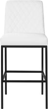 Load image into Gallery viewer, Bryce Black Faux Leather Stool