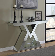 Load image into Gallery viewer, Contemporary Mirrored Console Table
