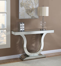 Load image into Gallery viewer, Contemporary Mirrored Console Table